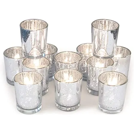 Glass Votive Holders | 12 count