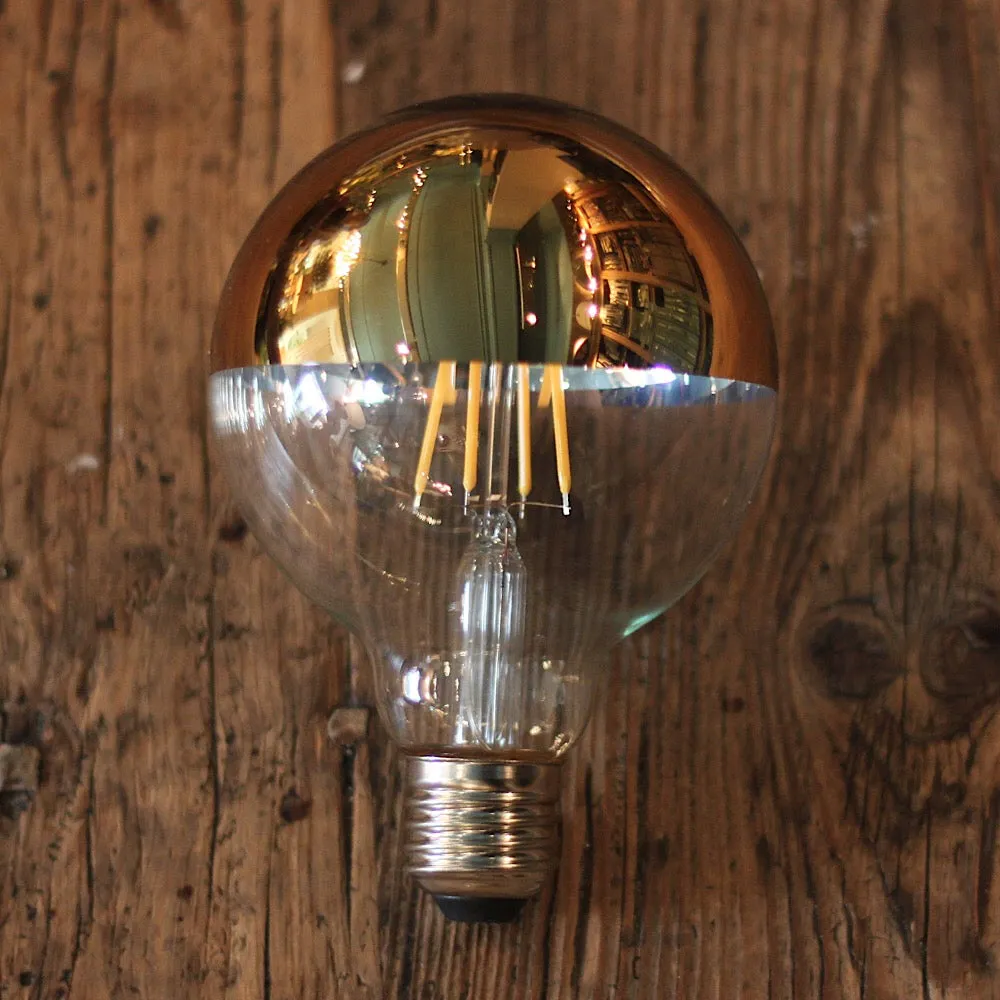 Gold Crown LED Light Bulb