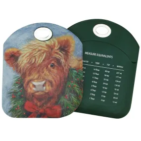 Highland Cow Bowl Scraper