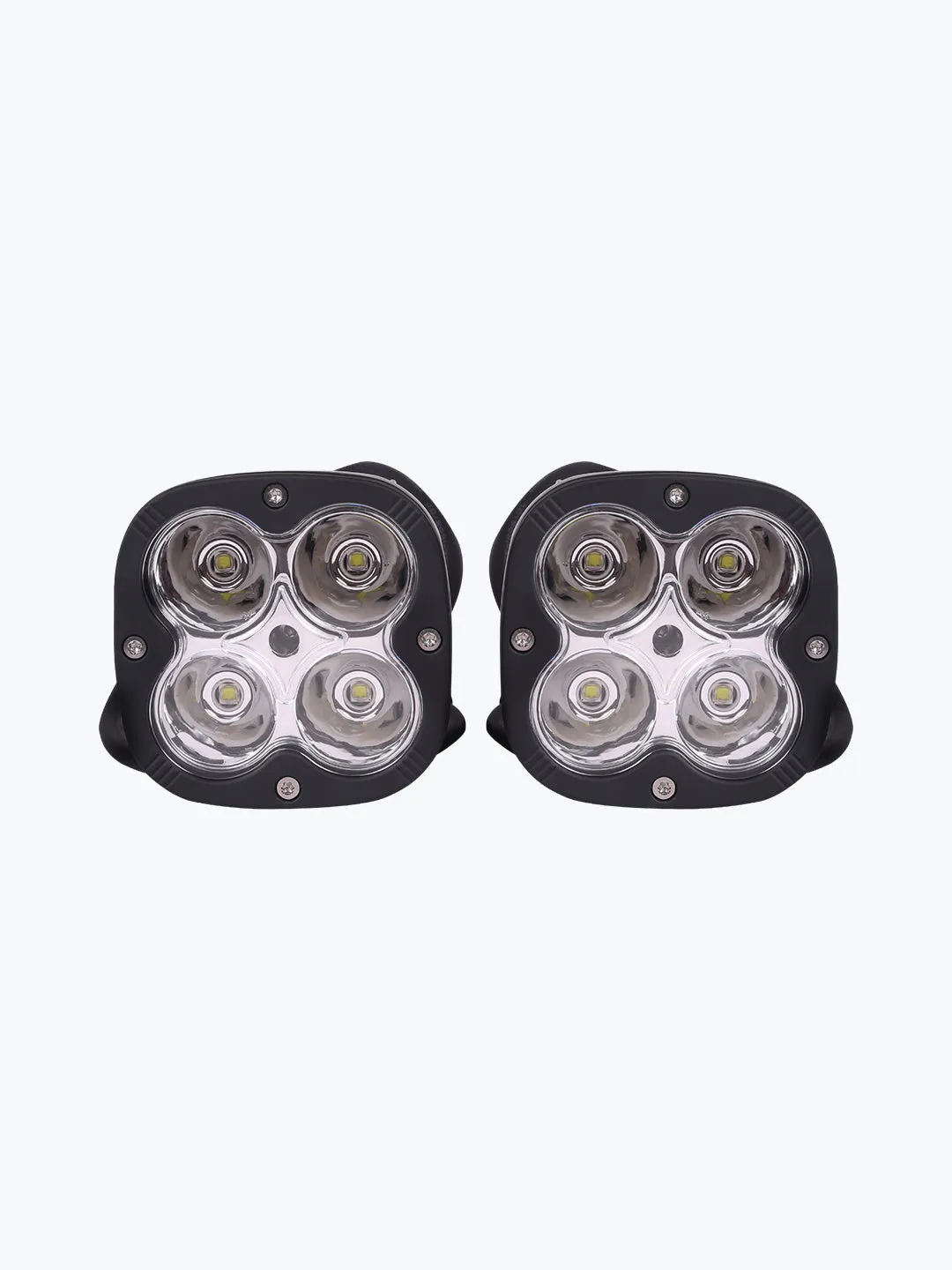 HJG 4 LED Cap Pair Fog Light Dimmerstat Premium