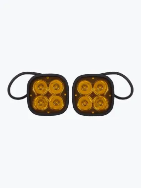 HJG 4 LED Cap Pair Fog Light Dimmerstat Premium