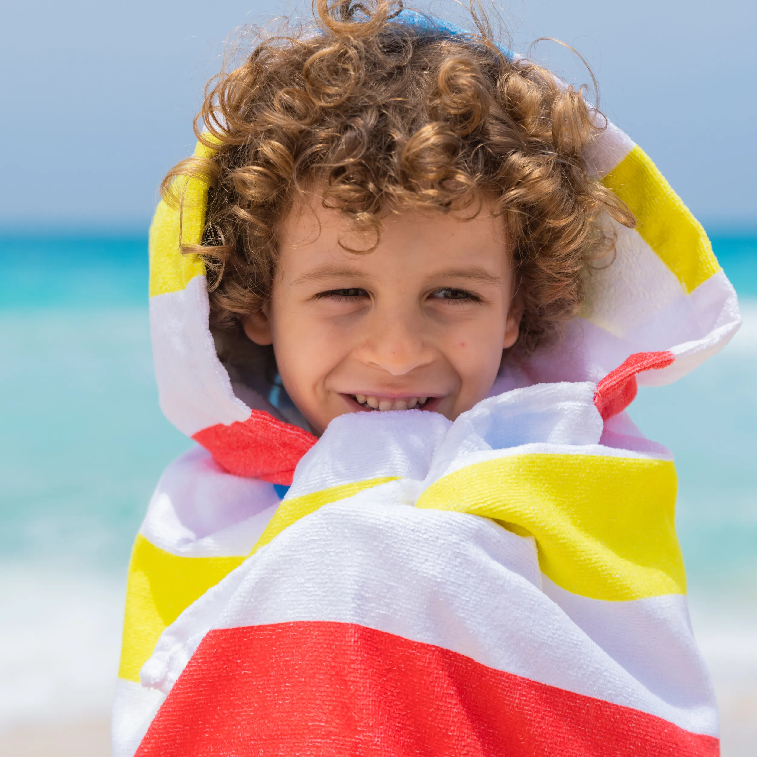 Hooded Beach Towel for Kids