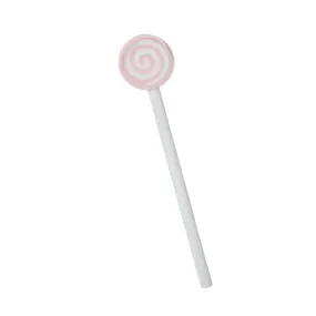 HOPOP Candy Tongue Cleaner For Babies - Pink 6m 