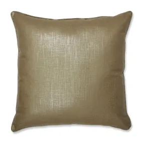 Indoor Alchemy Linen Copper 25-inch Floor Pillow