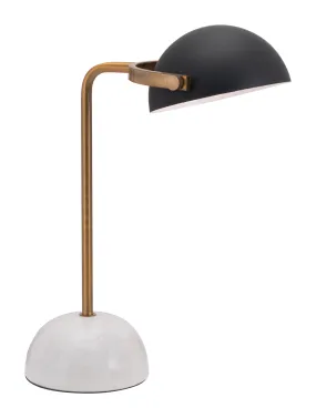 Irving Table Lamp Black & White