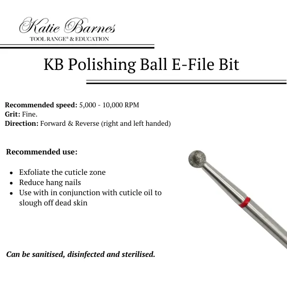 KB Polishing Ball E-File Bit