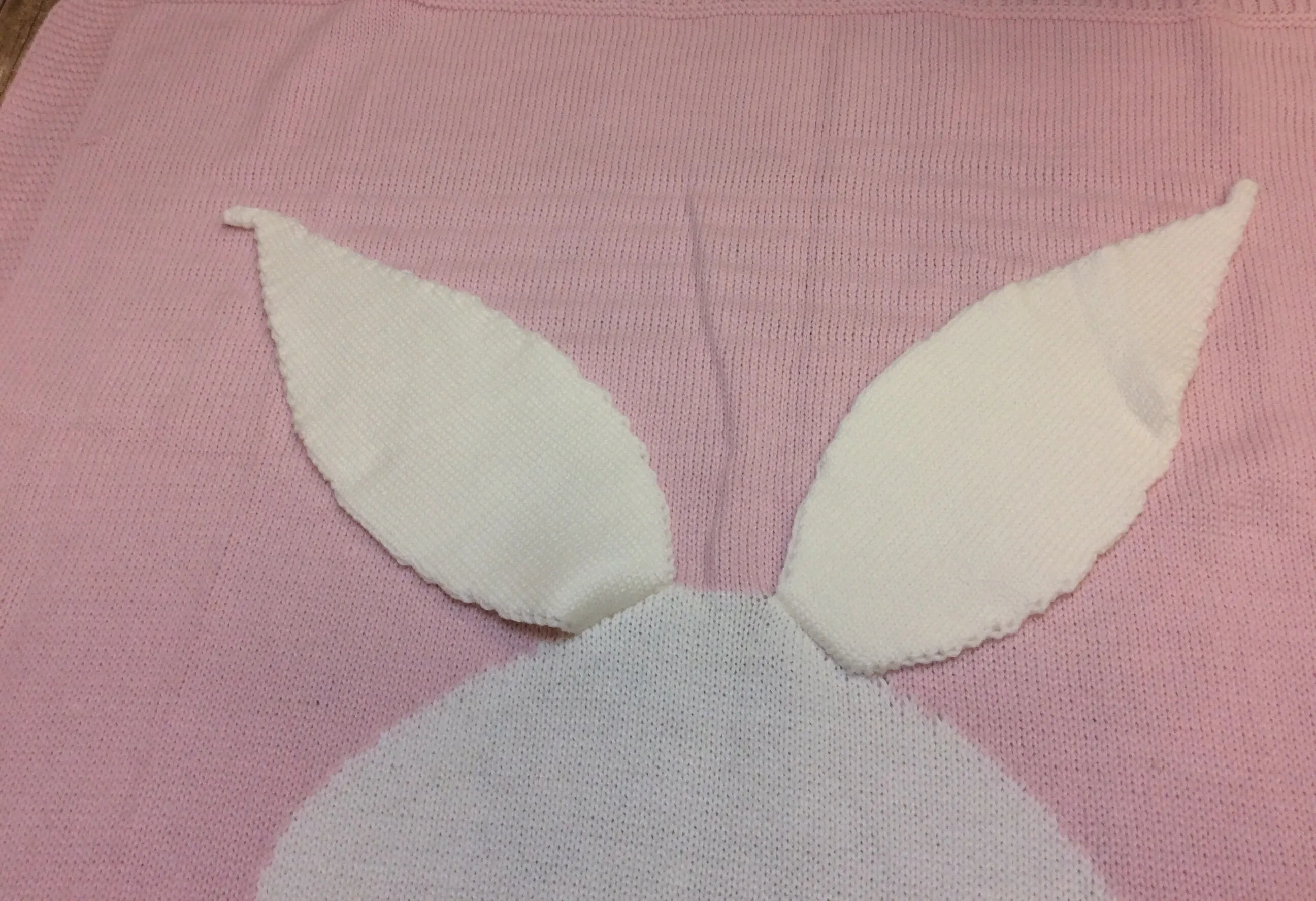 Knit Bunny Blanket