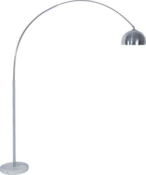 Lamp Brushed Silver Floor Lamp