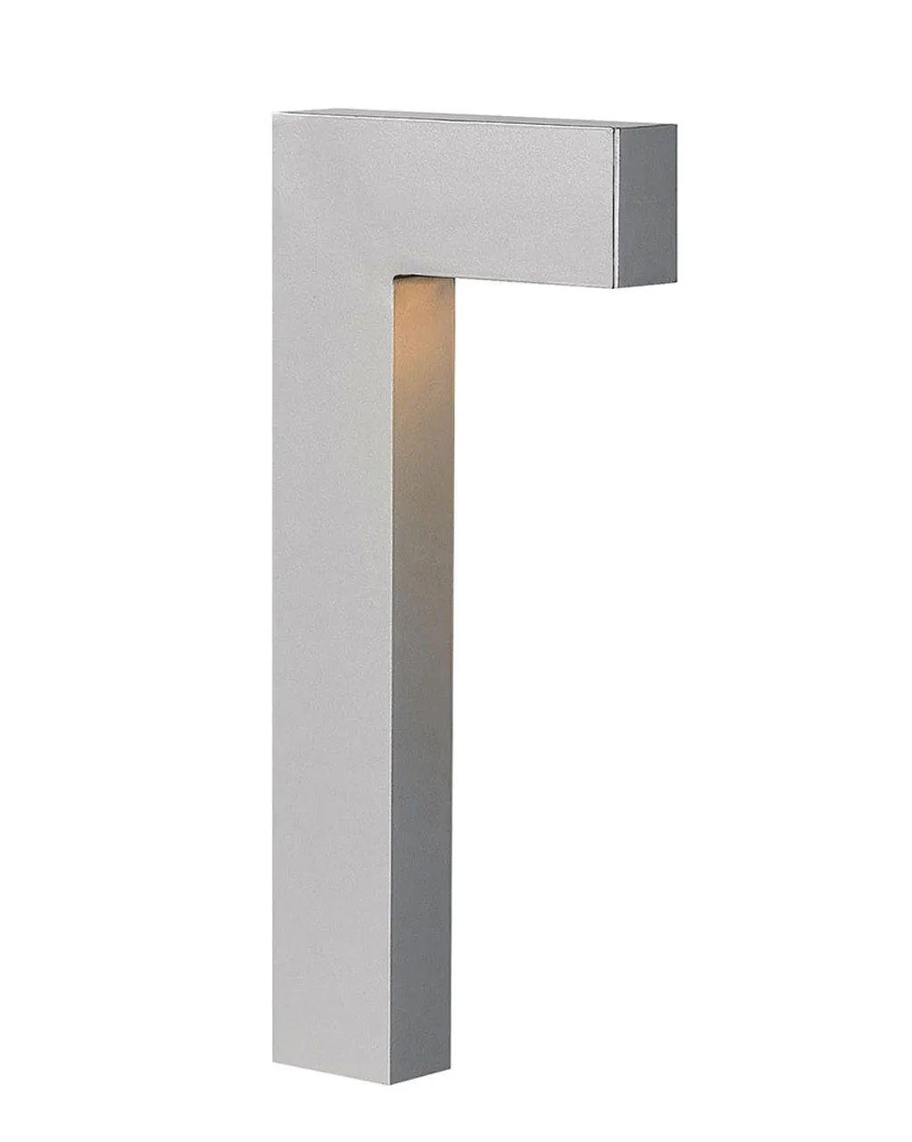 LED Path Light from the Atlantis Collection in Titanium Finish by Hinkley