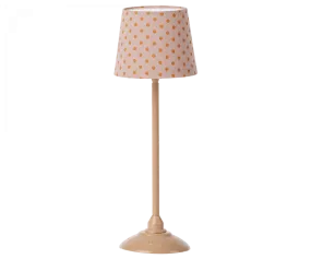 Maileg Miniature Floor Lamp - Dark Powder