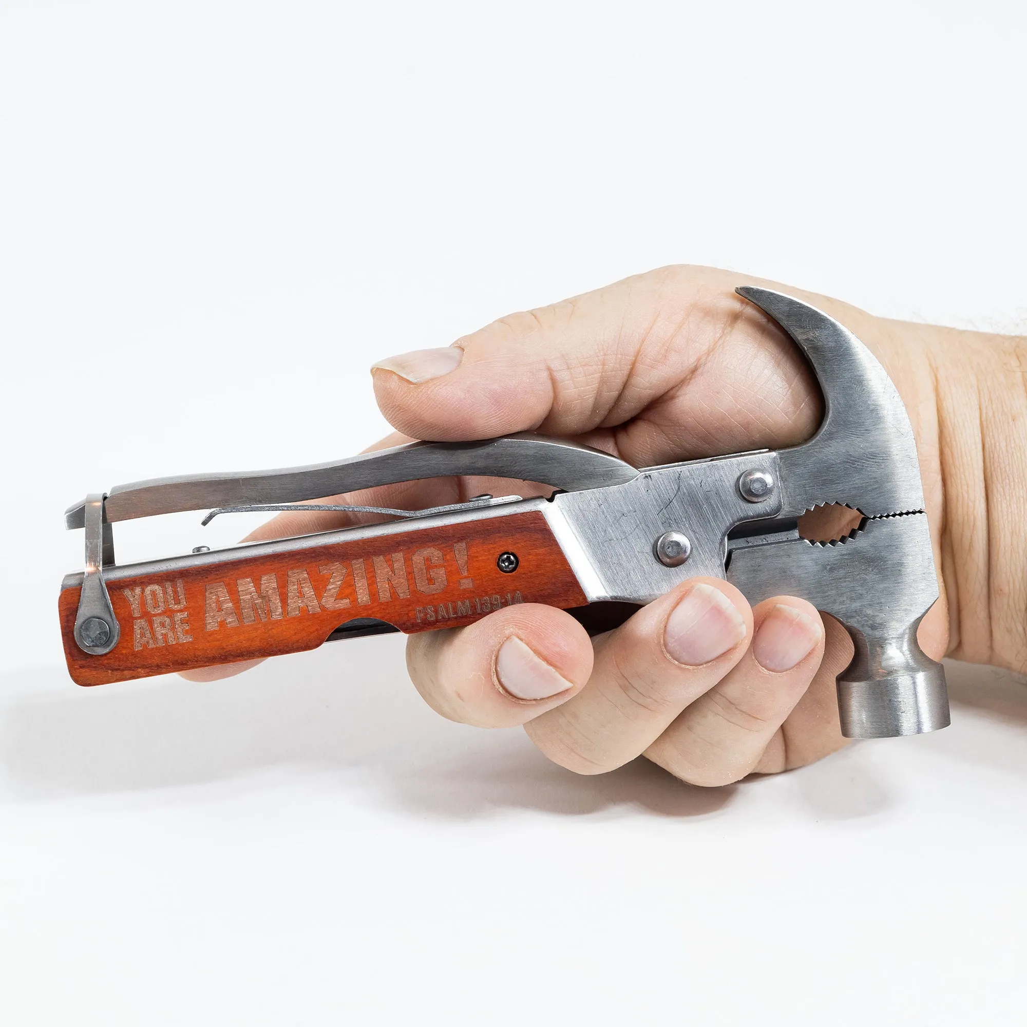 Man of God® 12-in-1 Hammer Multitool