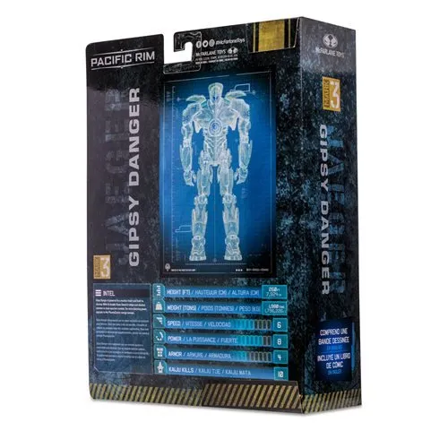 McFarlane Toys Pacific Rim Jaeger Wave 1 4-Inch Scale Action Figure with Comic Book - Select Figure(s)