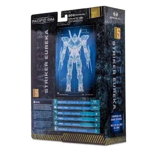 McFarlane Toys Pacific Rim Jaeger Wave 1 4-Inch Scale Action Figure with Comic Book - Select Figure(s)