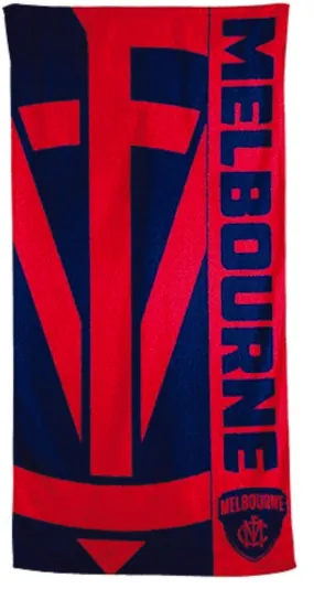 Melbourne Demons AFL Beach Towel