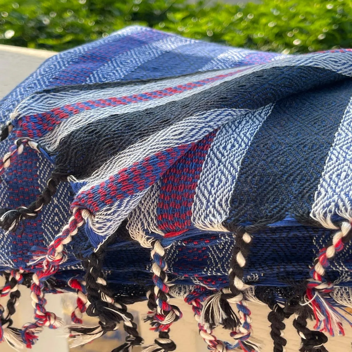 Midnight Blues Turkish Towel