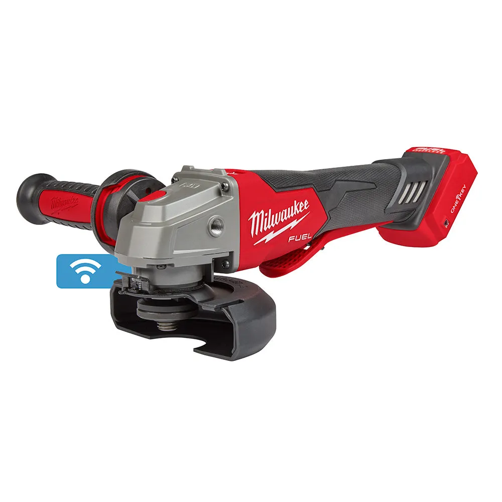 Milwaukee 2882-20 M18 FUEL™ 4-1/2" / 5" Braking Grinder w/ ONE-KEY™  Paddle Switch, No-Lock