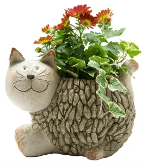 Mosaic Cat Planter