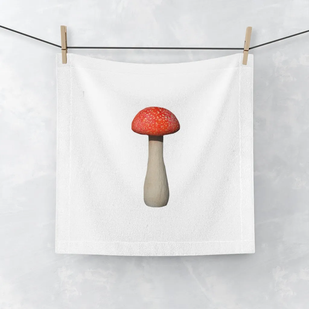 Mushroom Face Towel