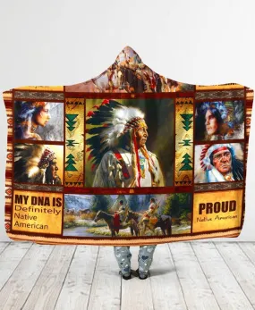 Native Chief Hooded Blanket WCS