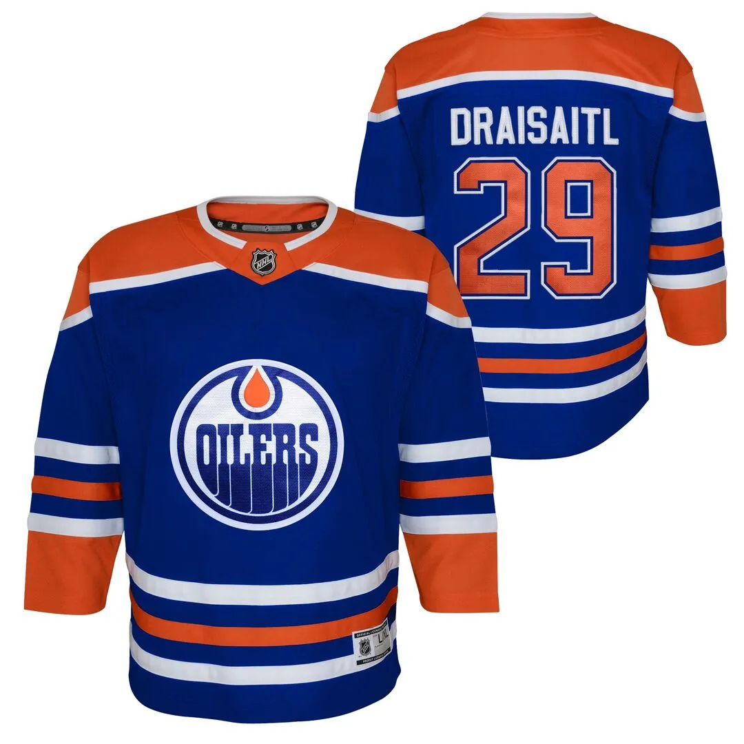 NHL Branded Toddler Edmonton Oilers Leon Draisaitl Home Jersey