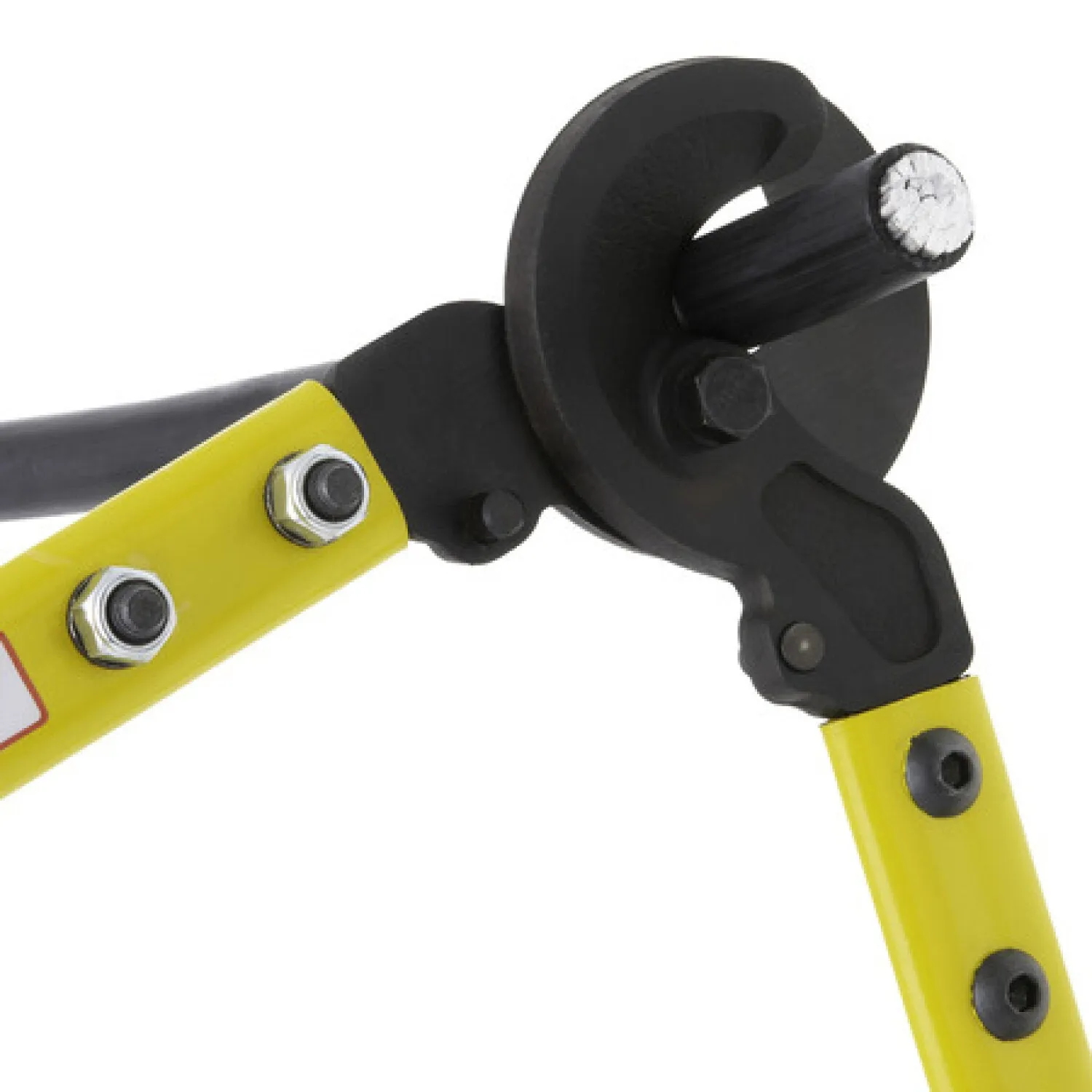 NSI CCM-500 Manual Cable Cutter 500 MCM Cable Capacity Max Insulated Diameter 1.25 21Inch Yellow