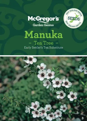 NZ Native Seeds, McGregor's, Manuka