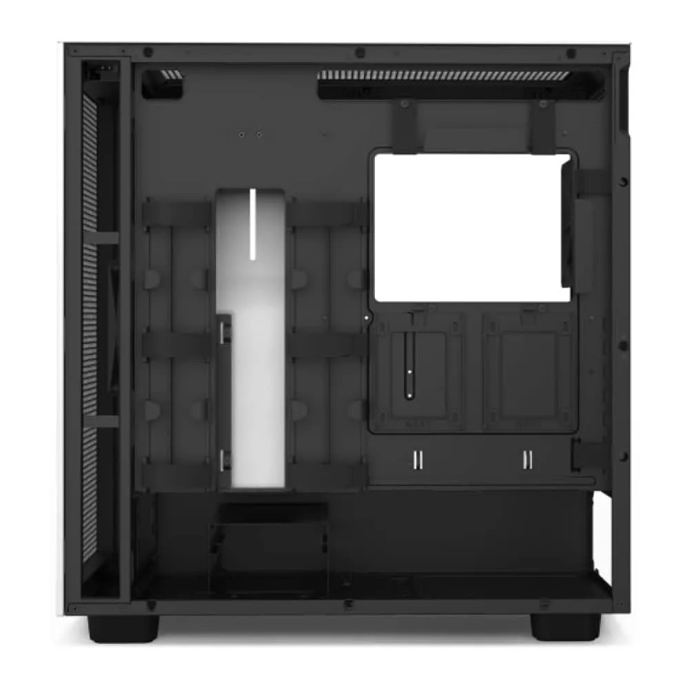 NZXT H7 FLOW MID-TOWER E-ATX CABINET BLACK & WHITE