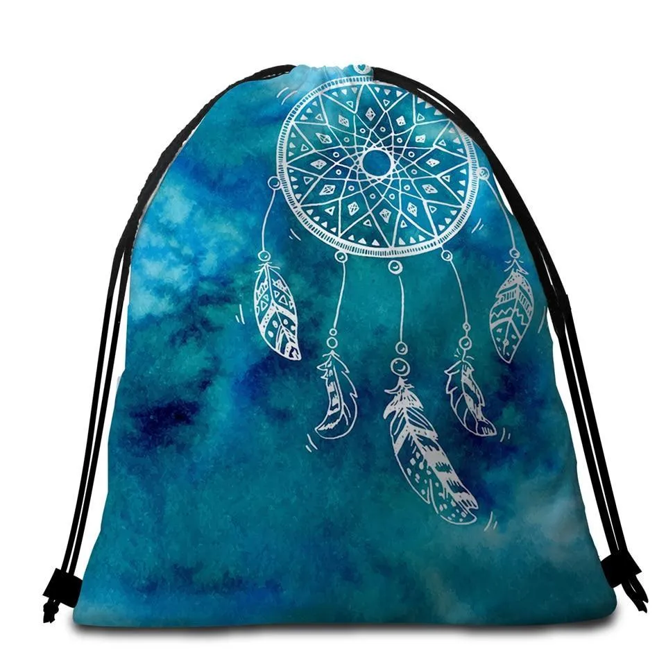 Ocean Dreaming Towel   Backpack