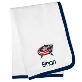 Personalized Columbus Blue Jackets Blanket