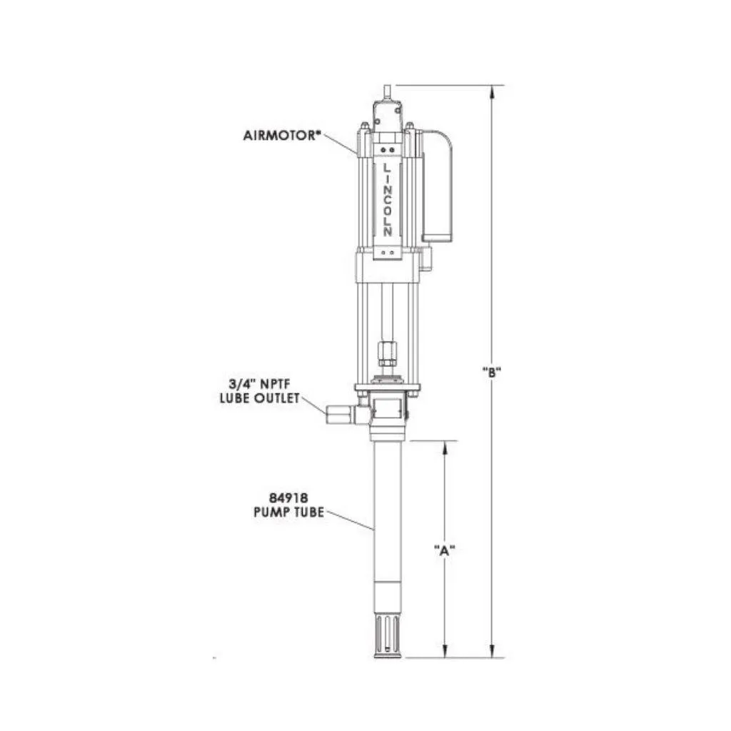 Pneumatic Grease Pump 12:1