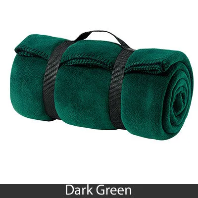 Port Authority Embroidered Fleece Blanket with Strap