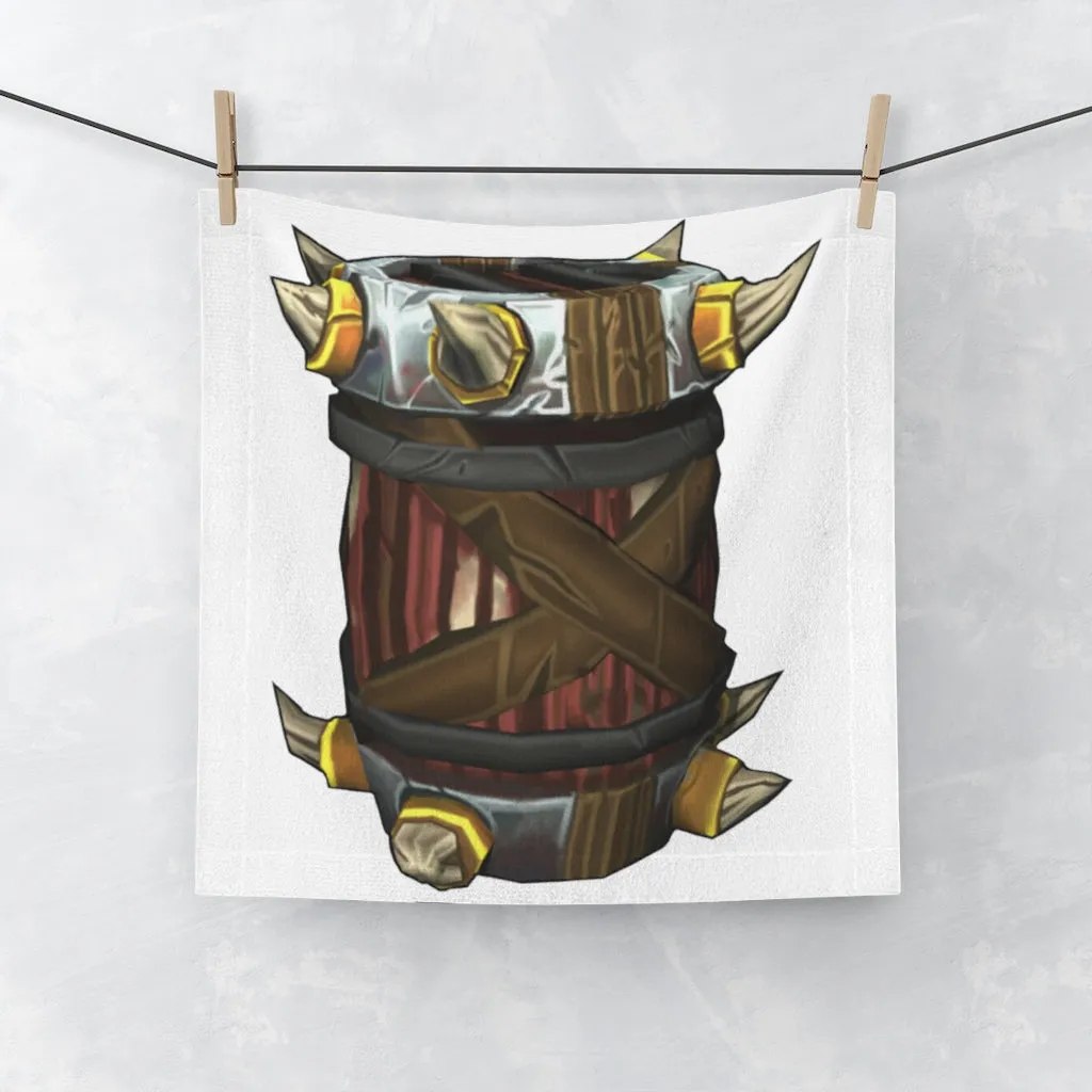 Raptor Barrel Face Towel