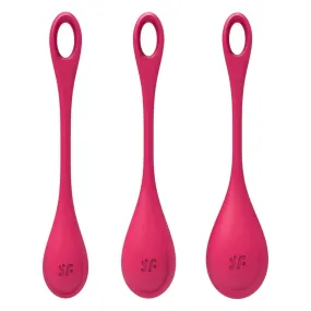 Satisfyer - Yoni Power 1 Silicone Kegel Balls Training Set