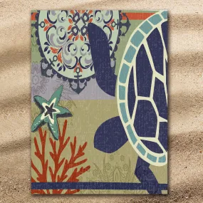 Sea Turtle Passion Extra Large Towel