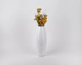 Small Bamboo Floor or Table Vase Handmade Vase for Dried Flowers