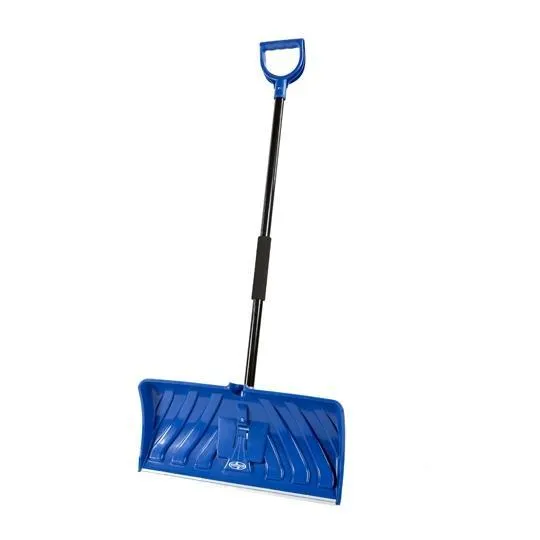 Snow Joe SJEG24 2-in-1 Snow Pusher   Ice Chopper | 24-Inch | Poly Blade (Blue)