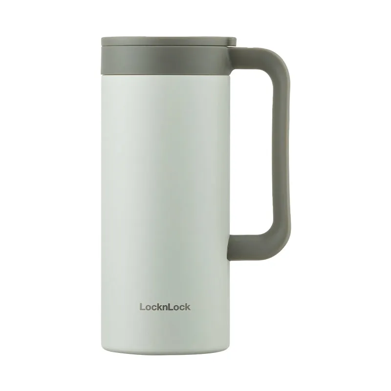 Stylish Stainless Steel Thermos Mug - Keep Your Drinks Cold