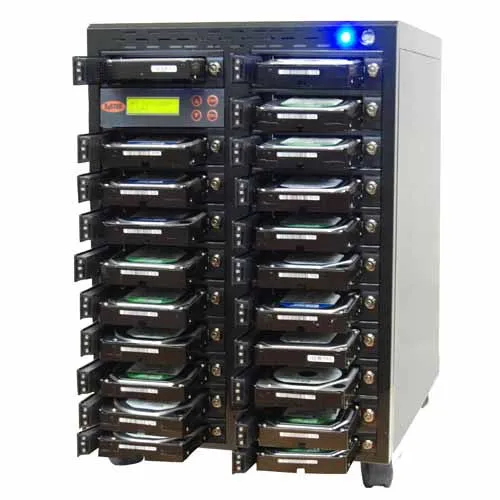 SySTOR 1:20 SATA Hard Disk Drive / Solid State Drive (HDD/SSD) Clone Duplicator/Sanitizer - High Speed (300MB/sec) (SYS3020EL)