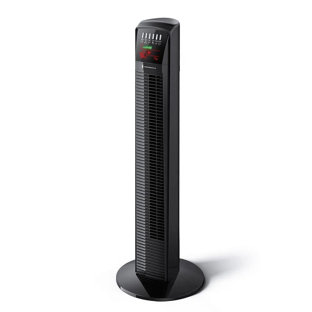 TaoTronics Tower Fan, 35" 65° Oscillating Cooling Fan, Powerful Floor Fan with Remote, LED Display, 3 Speeds, 9 Modes, Up to 12H Timer 2024