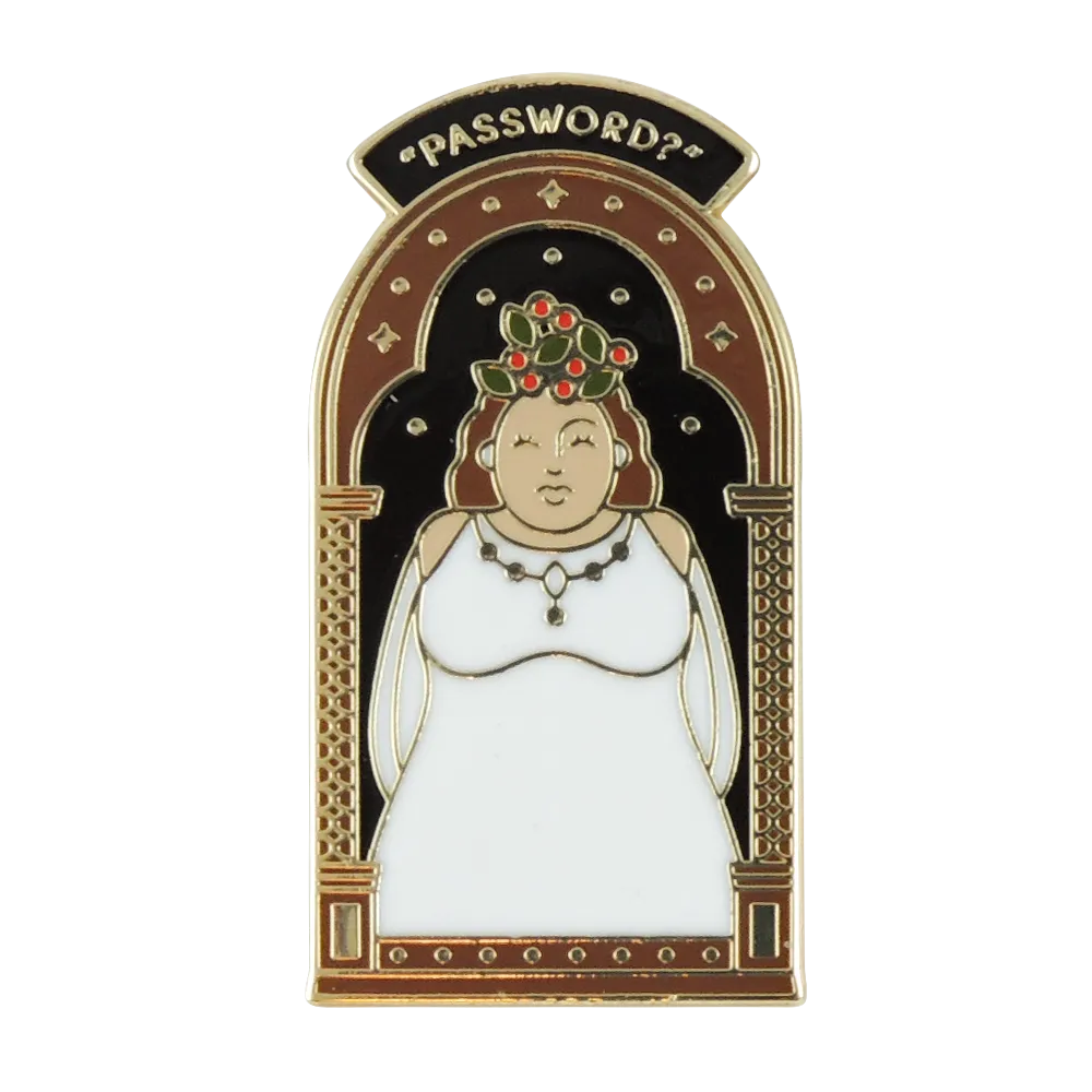 The Fat Lady Enamel Pin