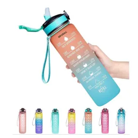 Unbreakable Water Bottle 1 L for Office, Water Bottle for Gym