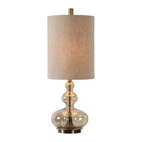 Uttermost Formoso Amber Glass Table Lamp