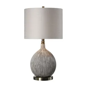 Uttermost Hedera Textured Ivory Table Lamp