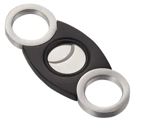 Visol Xenon Matte Black Guillotine Cigar Cutter