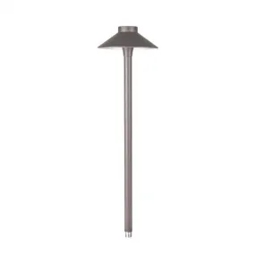 WAC Lighting Bronzed Brass Tiki Path Light, 3000K - 6041-30BBR