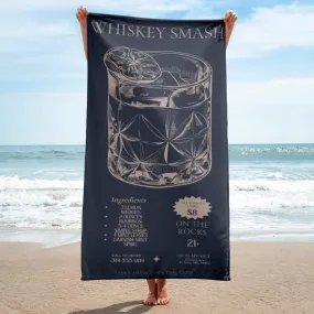 Whiskey Smash Towel