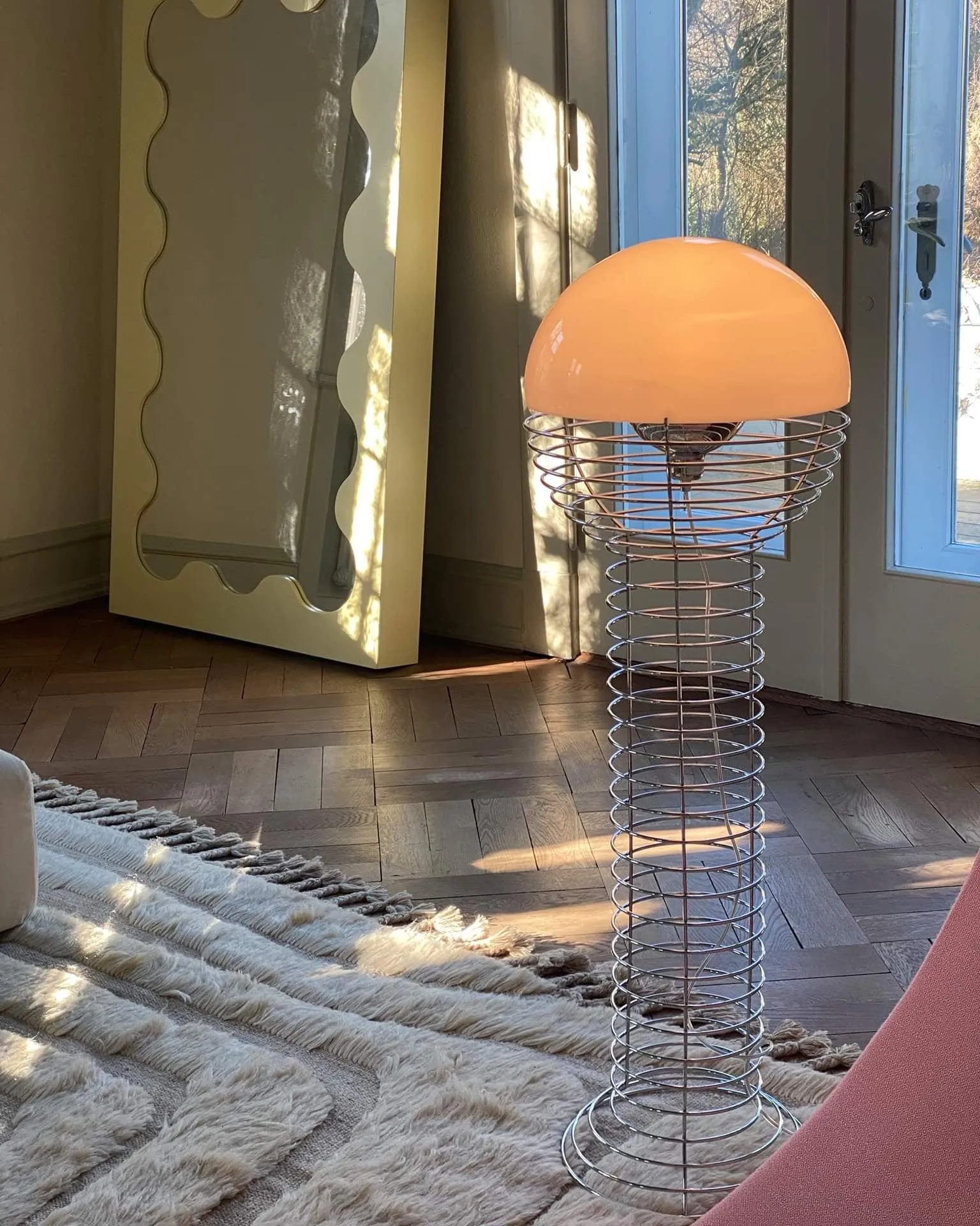 Wire Floor Lamp