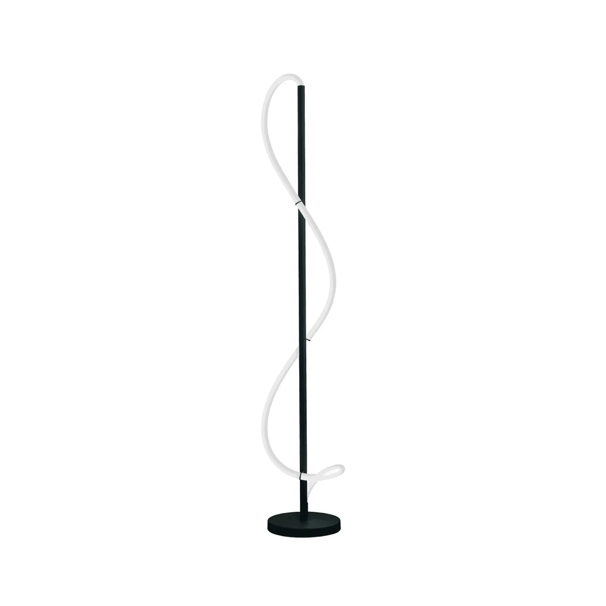 Wooden Twist Extremely Modern Simple Creative Line Floor Lamp